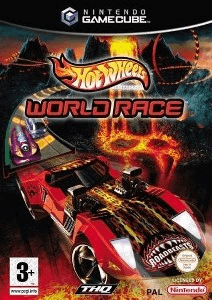 Hot Wheels Highway 35 World Race box art for Gamecube